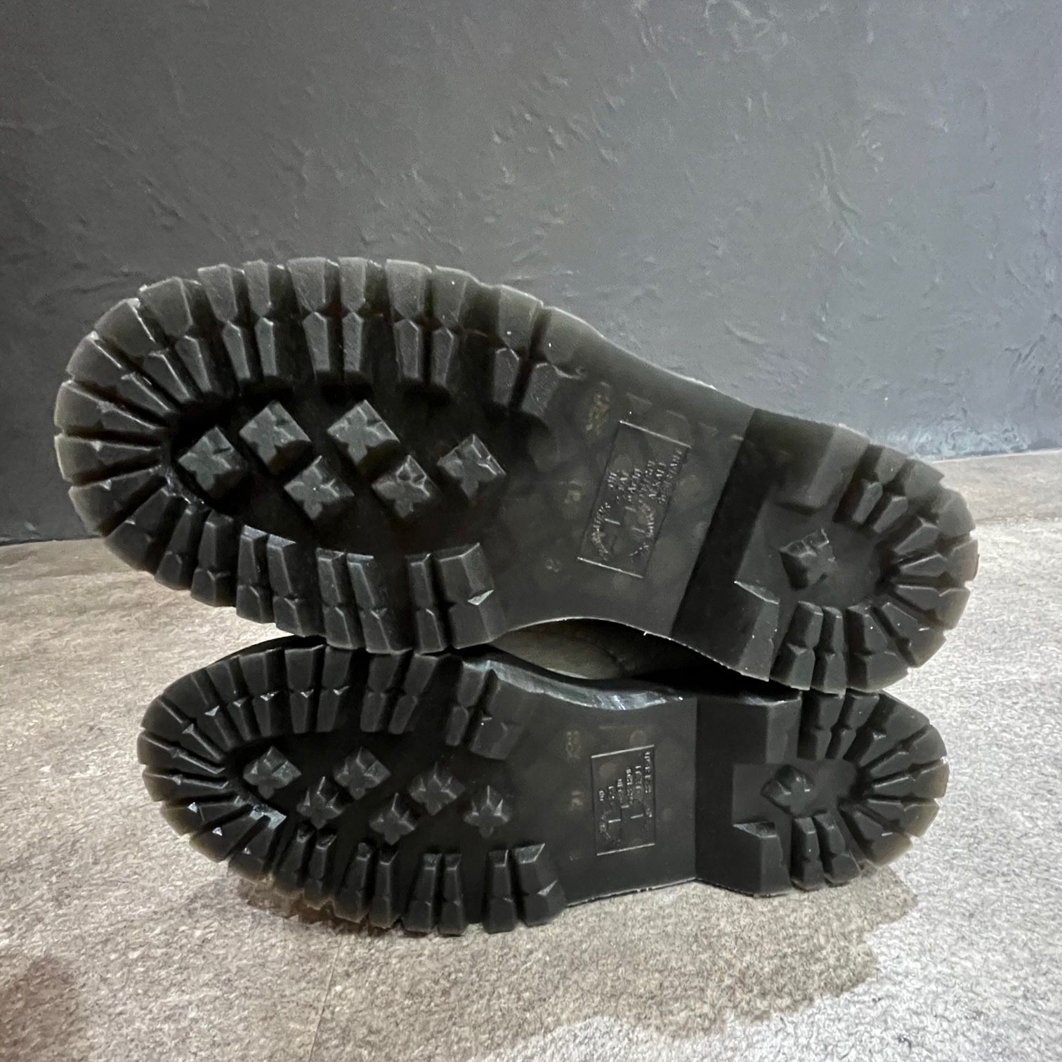 定価116600円 新品 RICK OWENS DR. MARTENS 1918 ハラコ 18ホール 