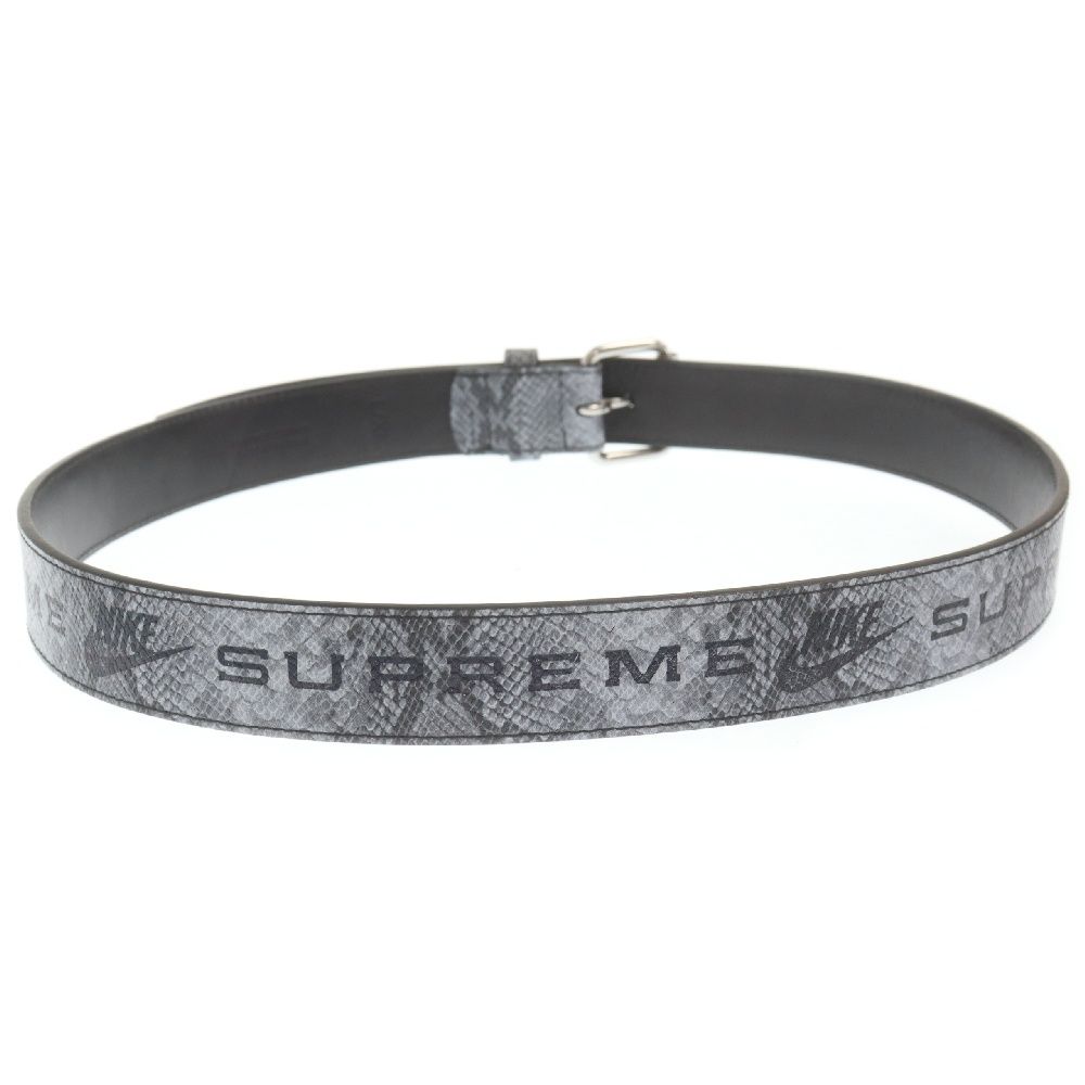 SUPREME (シュプリーム) 21SS×NIKE Snakeskin Belt スネーク