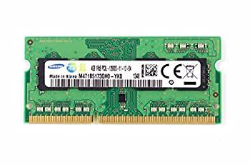 【中古】「非常に良い」Samsung(サムスン) ノートパソコン用DDR3低電圧メモリー 4GB 1rx8pc3l-12800s-11-13-b4 [ M471B5173QH0-YK0 ] 中古】 SAMSUNG (サムスン) ノートパソコン用DDR3低電圧メモリー 4GB