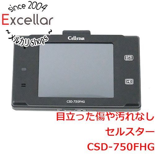 bn 17 CELLSTAR ドライブレコーダー CSD-750FHG-r 1年保証 再生品 元箱あり