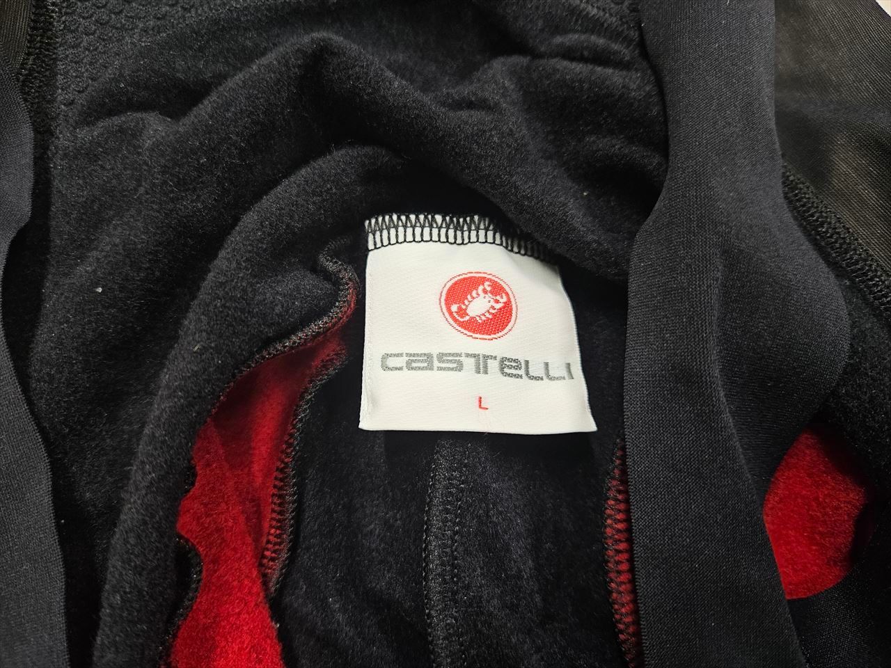 □ CASTELLI size:XL カステリ サイクルウェア ビブタイツ
