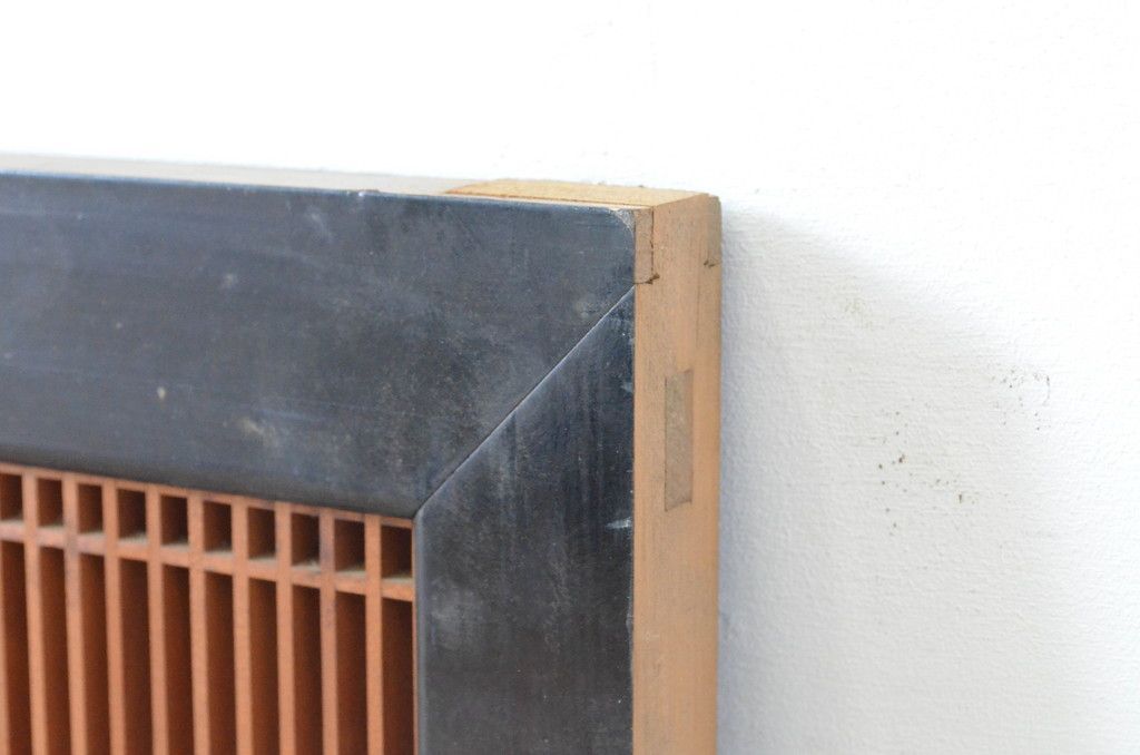 アンティーク建具 片面ガラス