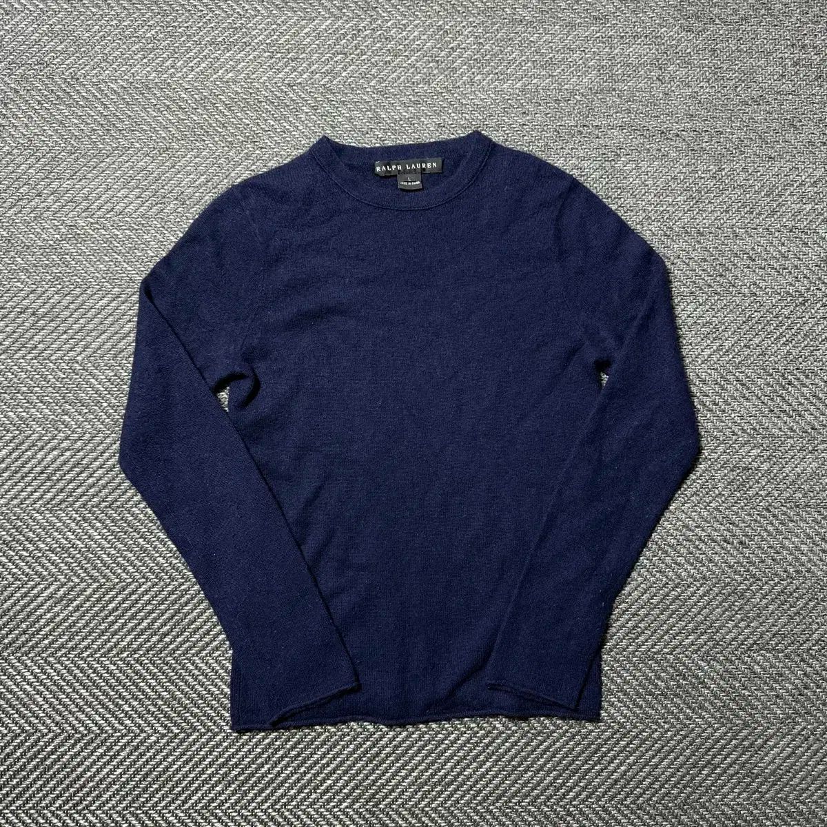 Ralph Lauren ラルフローレン ネイビー ブラックレーベル ニット L