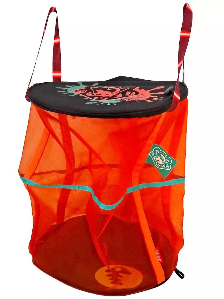 中古】収納用品 SALMON RUN Splatoon 3 メッシュバスケット