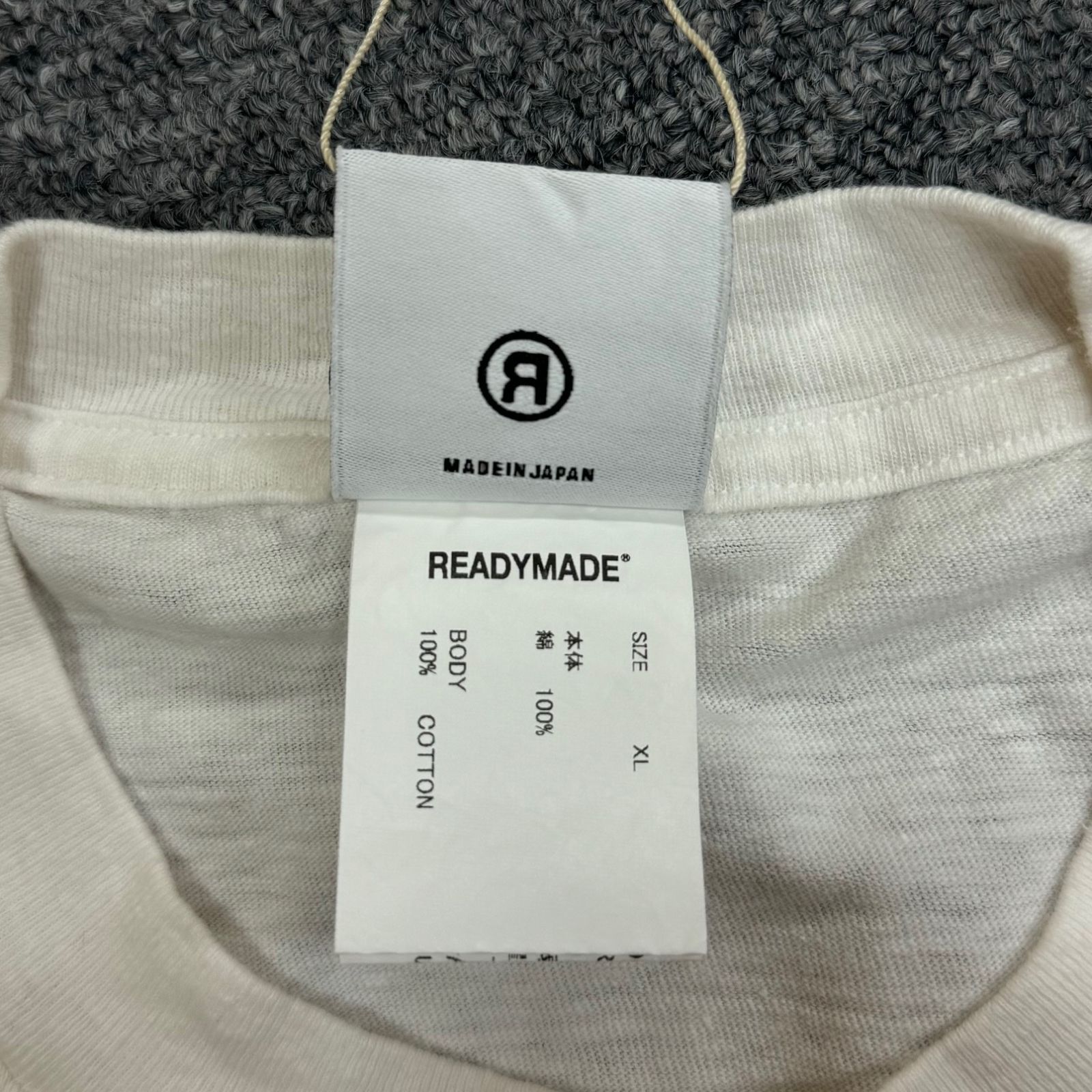 参考上代31900円 未使用品 READYMADE 24SS T-SHIRT POCKET クルー 