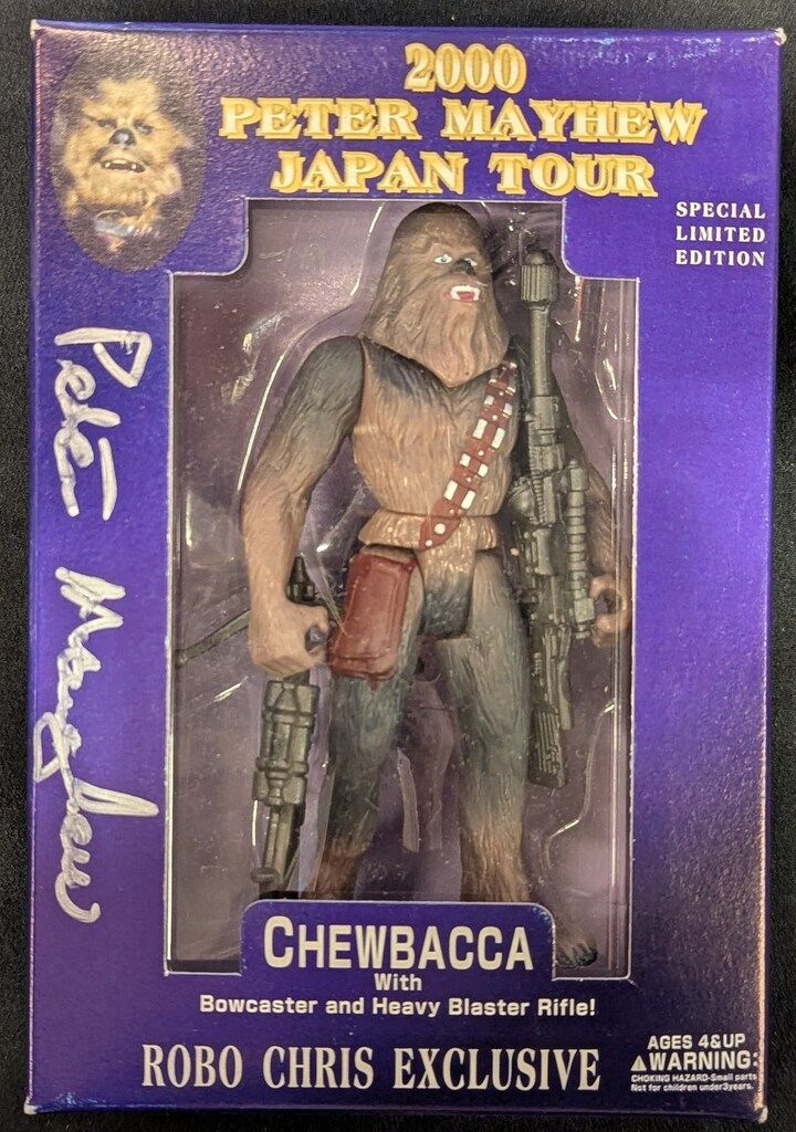 KENNER ROBOCHRIS EXCLUSIVE CHEWBACCAサイン入 3.5インチ