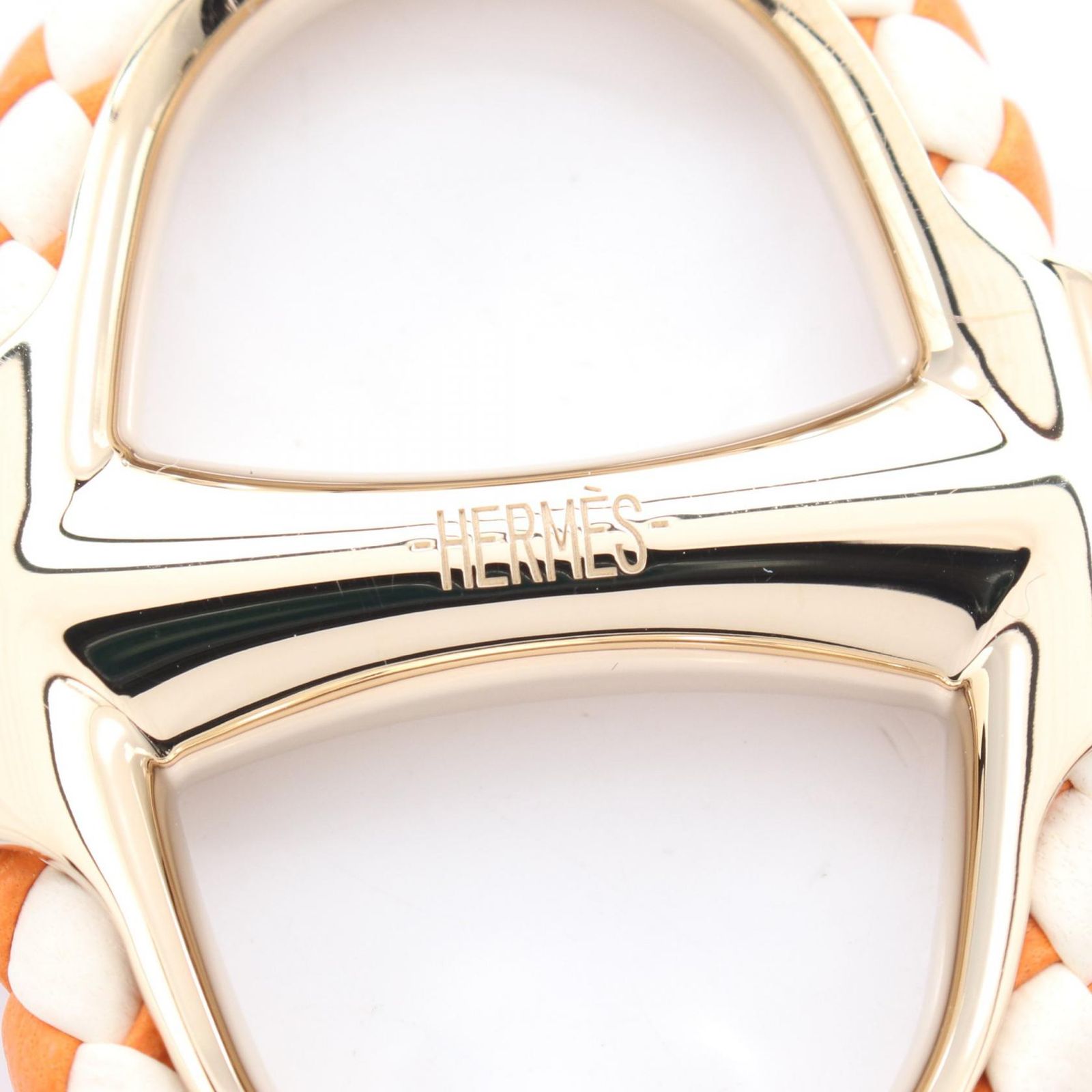 エルメス HERMES スカーフリング シェーヌダンクル トレッセ 90