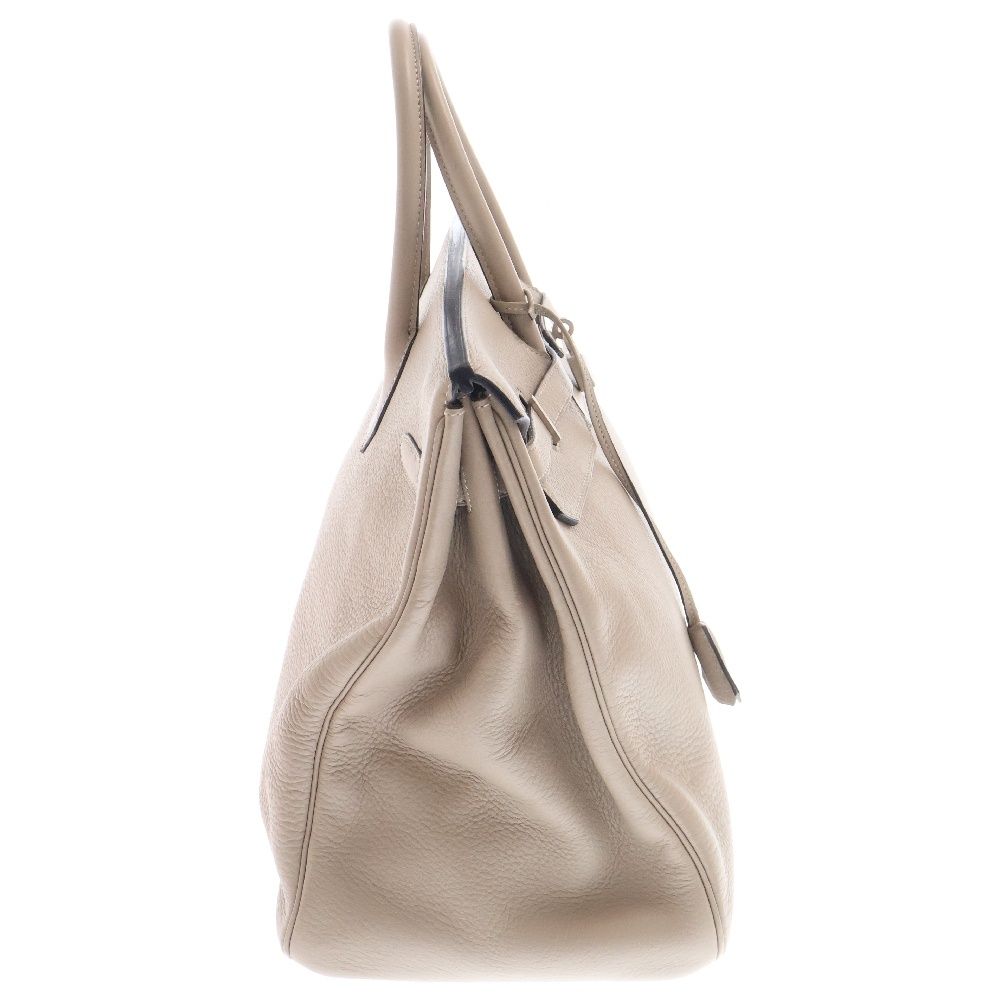 HERMES (エルメス) バーキン 40 トゴ ベージュー シルバー金具 □C刻印  