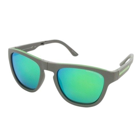 アルマーニエクスチェンジ A X ARMANI EXCHANGE サングラス 折り畳み式 セルフレーム ミラーレンズ ロゴ 54 19 135 グレー 青 ブルー MN8 GY11