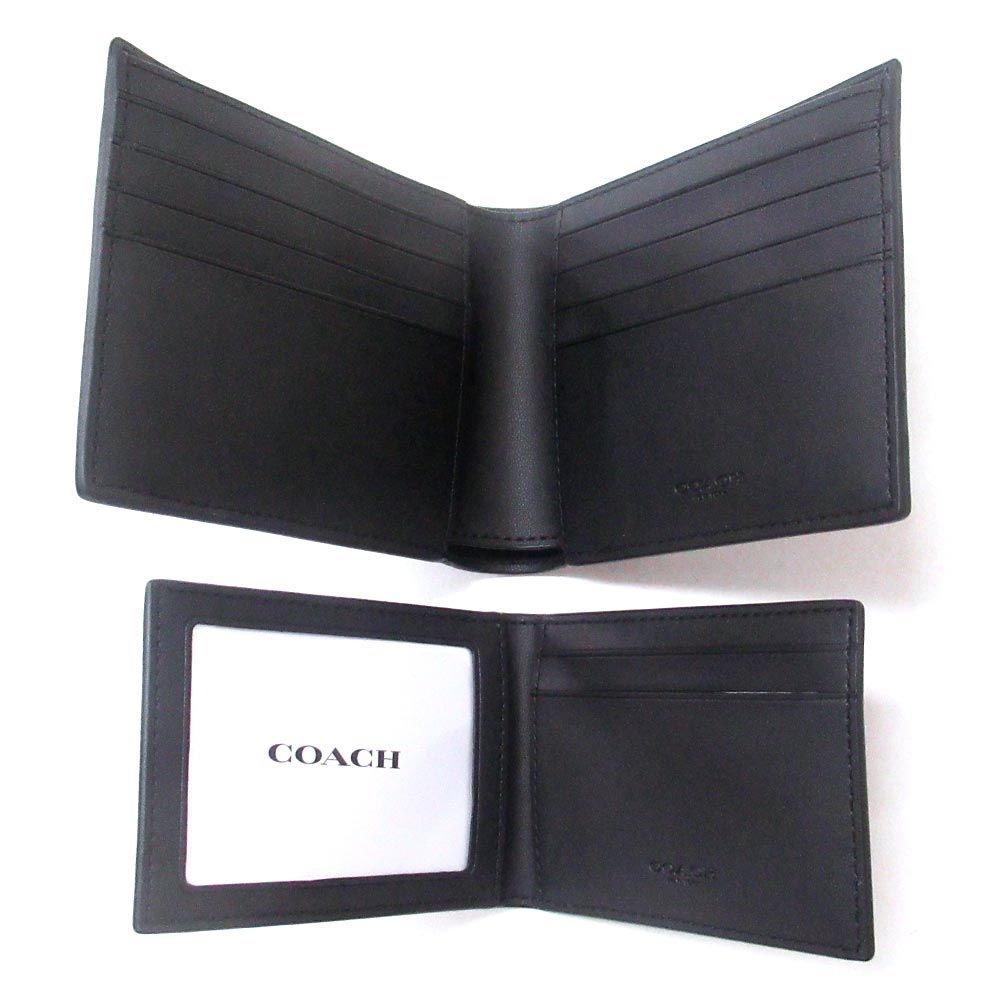 新品 未使用】コーチ 財布 COACH アウトレット メンズ シグネチャー 二 
