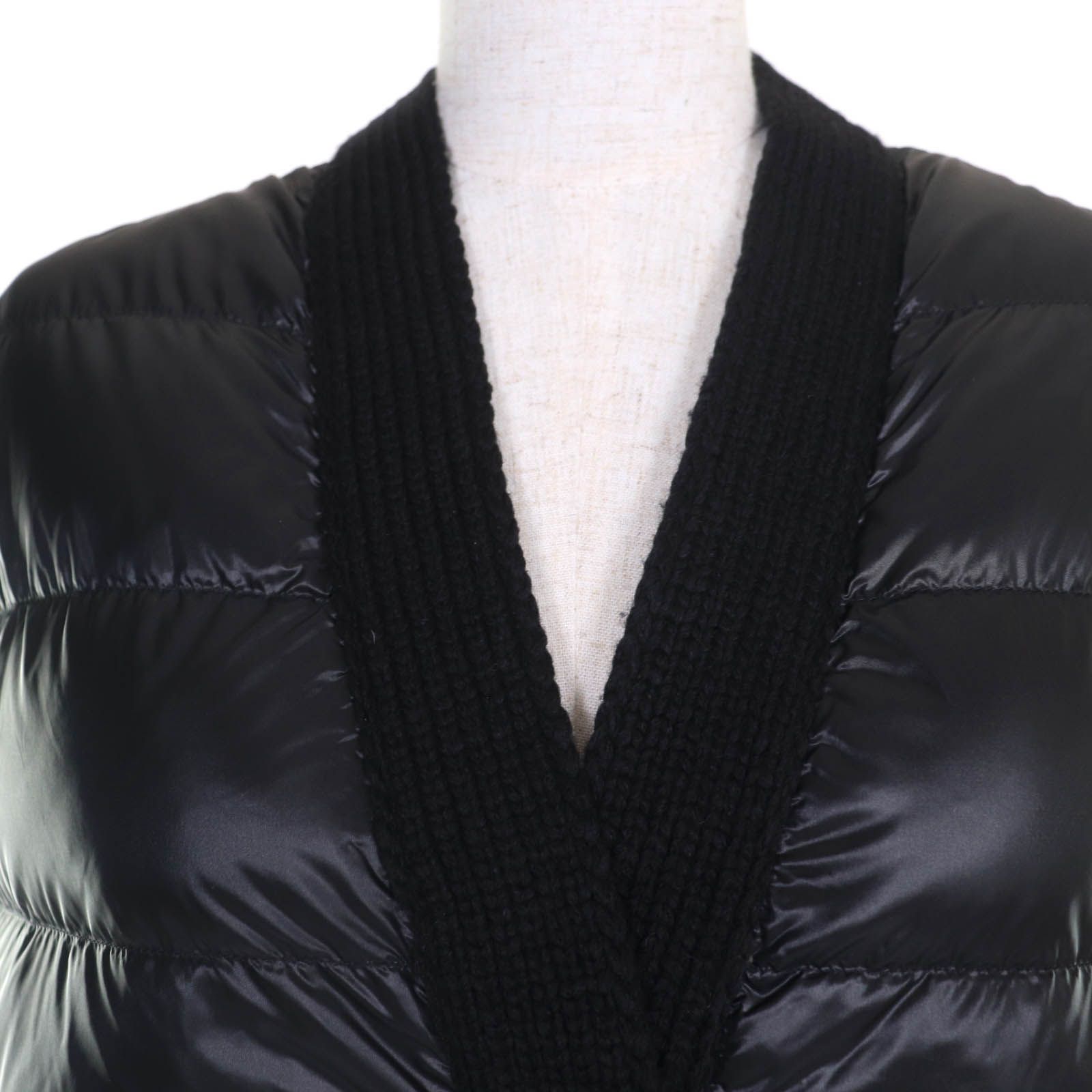 未使用品☆MONCLER モンクレール 23AW GILET TRICOT デカロゴ