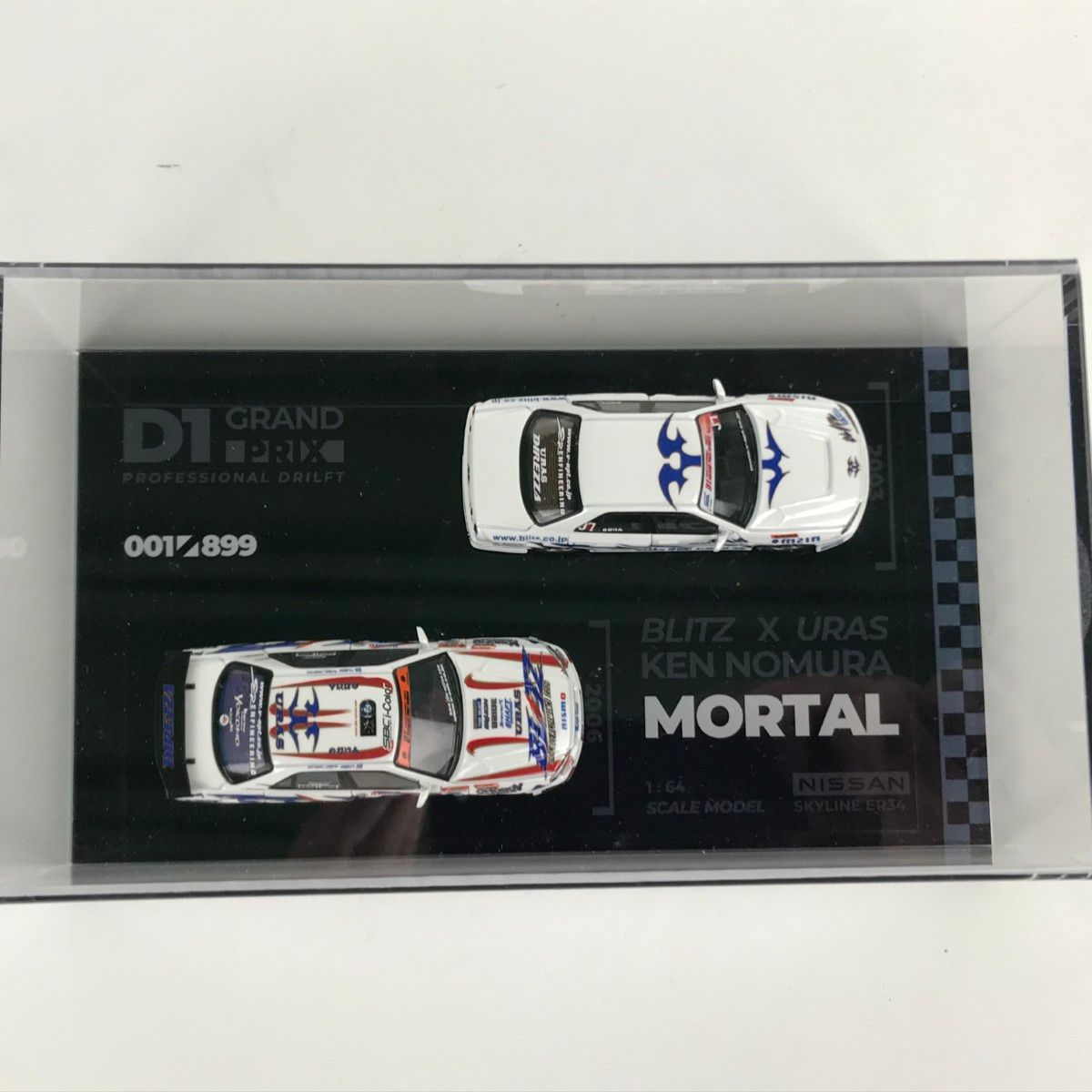 □□ Nissan SKyline MORTAL 1/64 BlitzXURAS D1 ER34 2003/2006