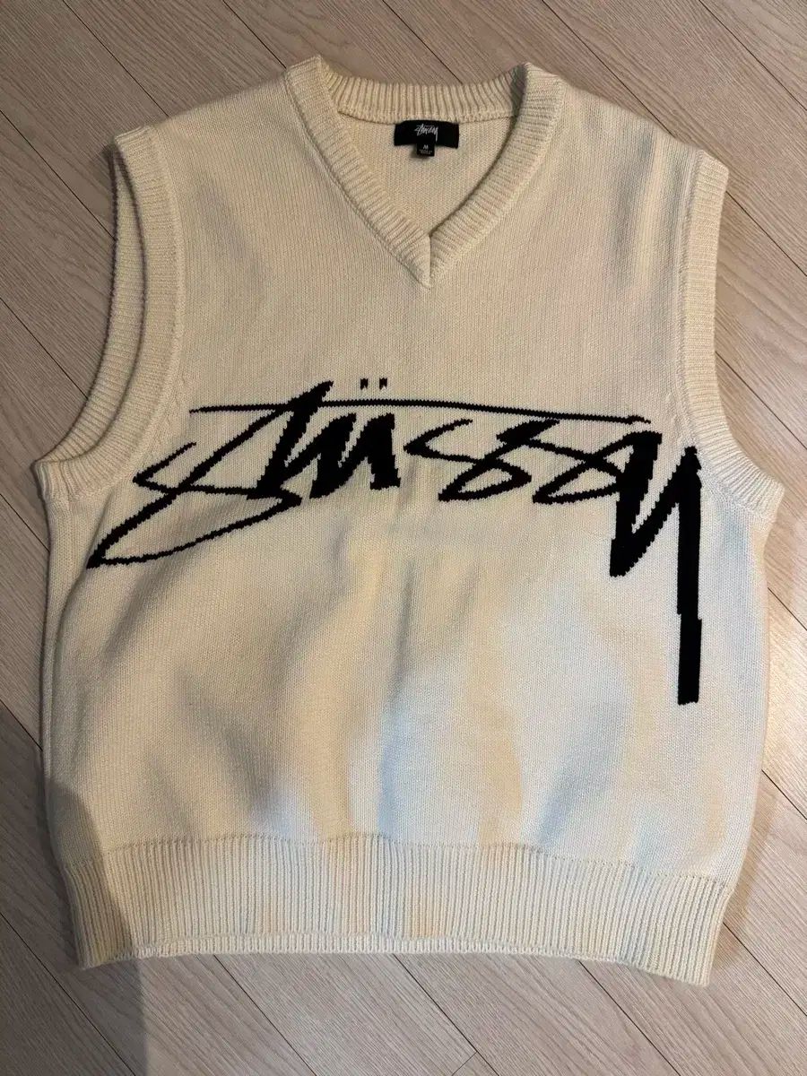 STUSSY ステューシー ロゴ ニット セーター ベスト