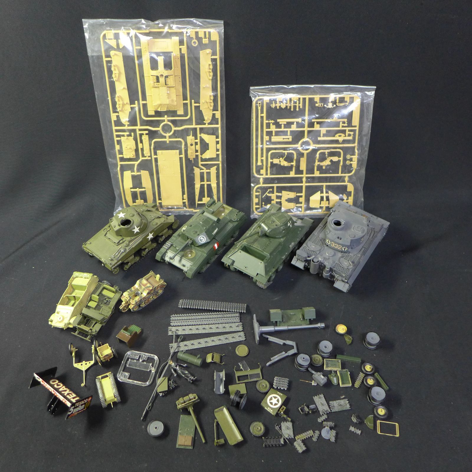 ジャンク品】 戦車 パーツ プラモデル 部品取り まとめ売り me317 