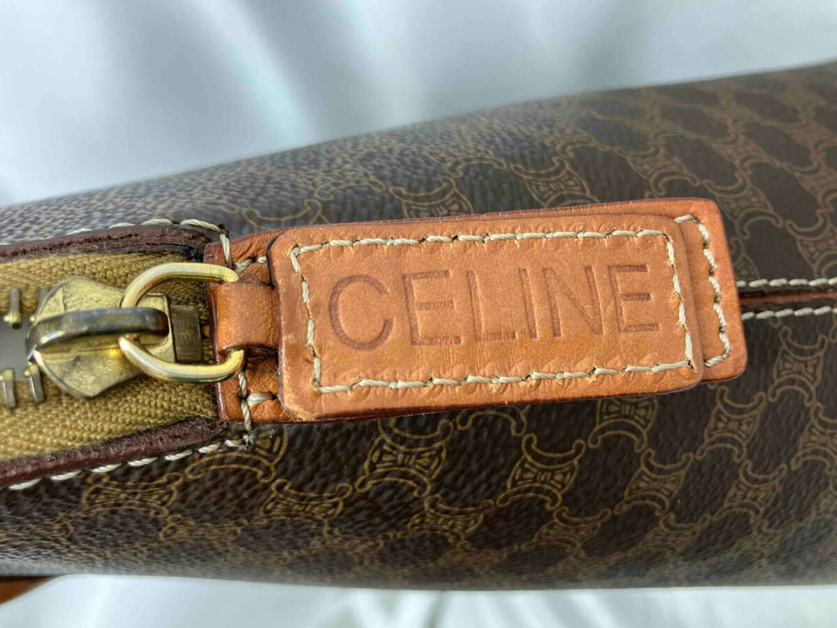 CELINE|セリーヌ|ハンドバッグ|M95|マカダム|2way|ブラウン
