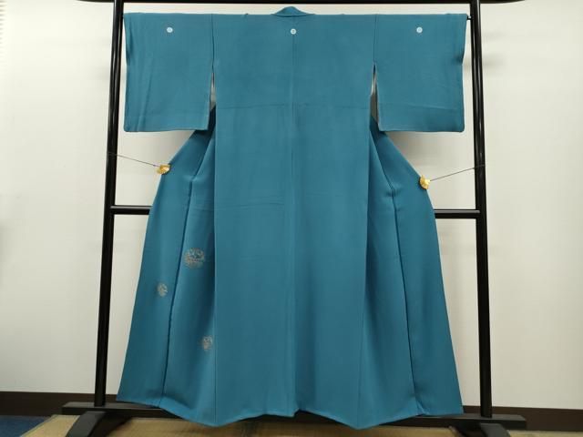 平和屋着物○豪華色留袖 飛鶴短冊雪輪流水草花文 暈し