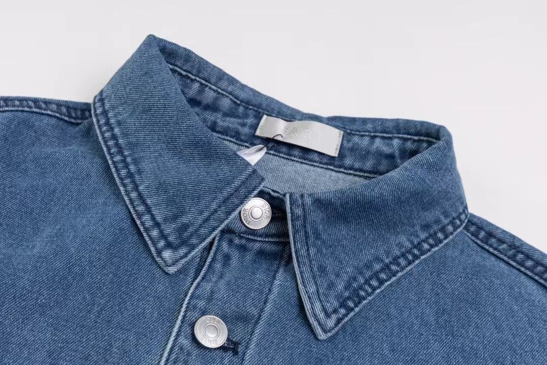 新品✨DIOR ディオール 24SS チャームロゴデニムジャケット インディゴ