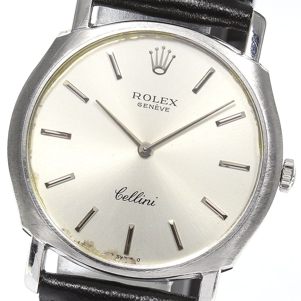 ロレックス ROLEX チェリーニ K18WG cal.1600 手巻き ボーイズ_