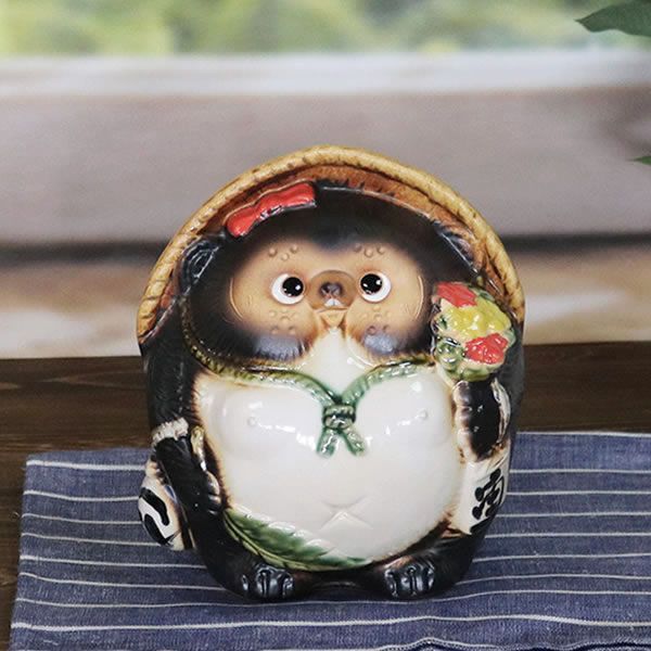 信楽焼　たぬき置物　狸　タヌキ　縁起物 楽天市場】【今だけ限定11%OFFクーポン配布中】信楽焼 たぬき 6