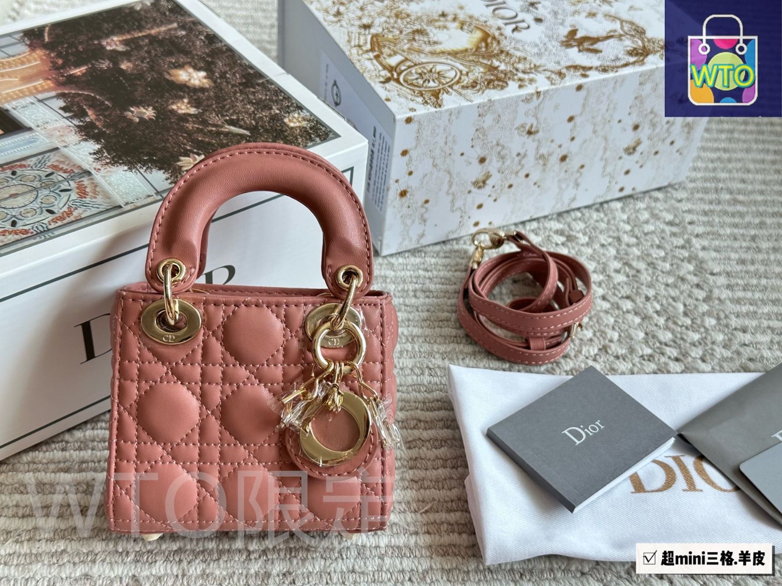 今日特価】Dior Lady Dior ディオール レディー ディオール ミニ