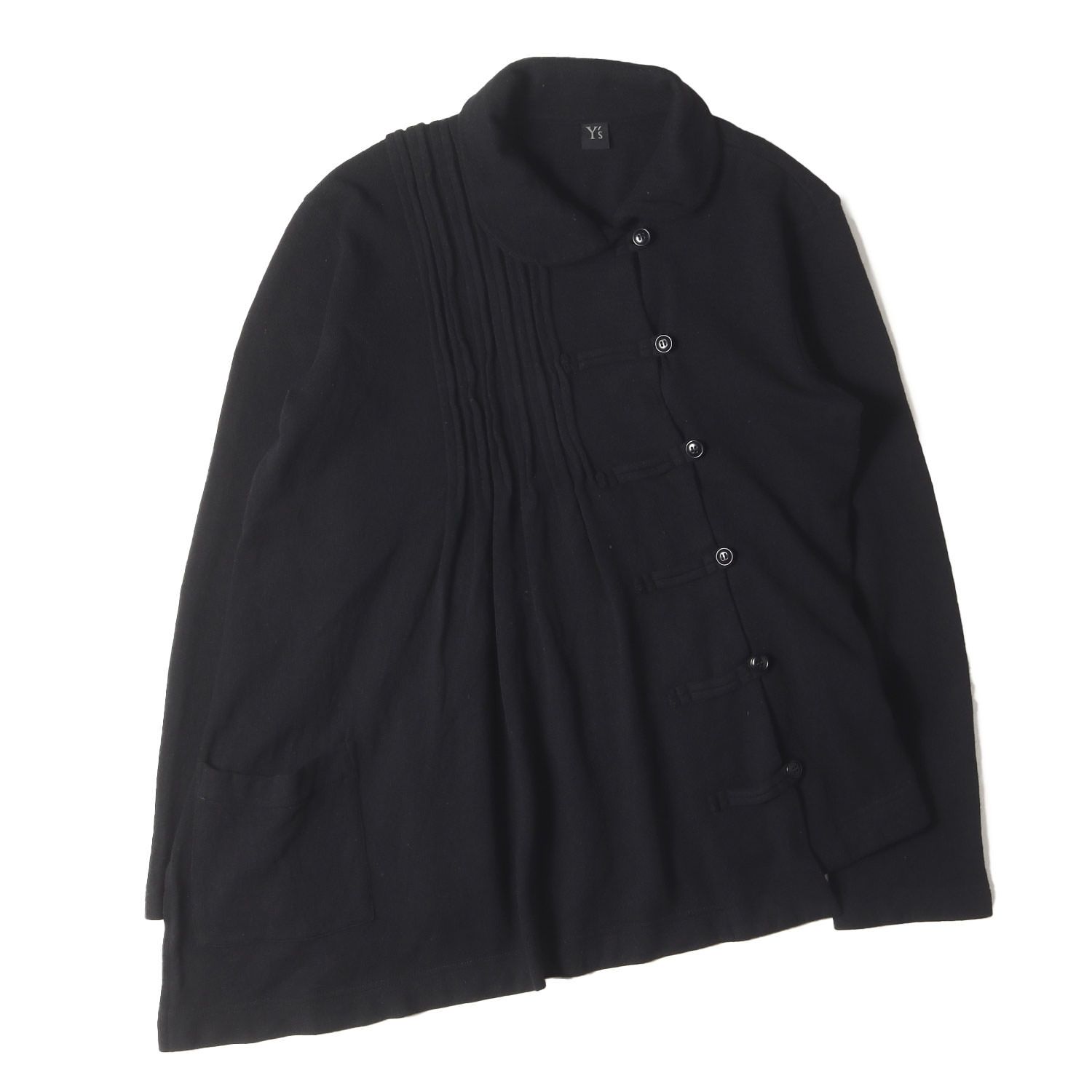 Yohji Yamamoto ヨウジヤマモト ニット ブラック 黒 サイズ:2 | Ys