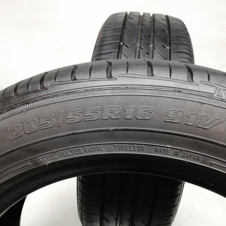 ノーマルタイヤ 2本＞ 205/55R16 オートバックス Maxrun EVERROAD 2019年 80% 中古 - メルカリ