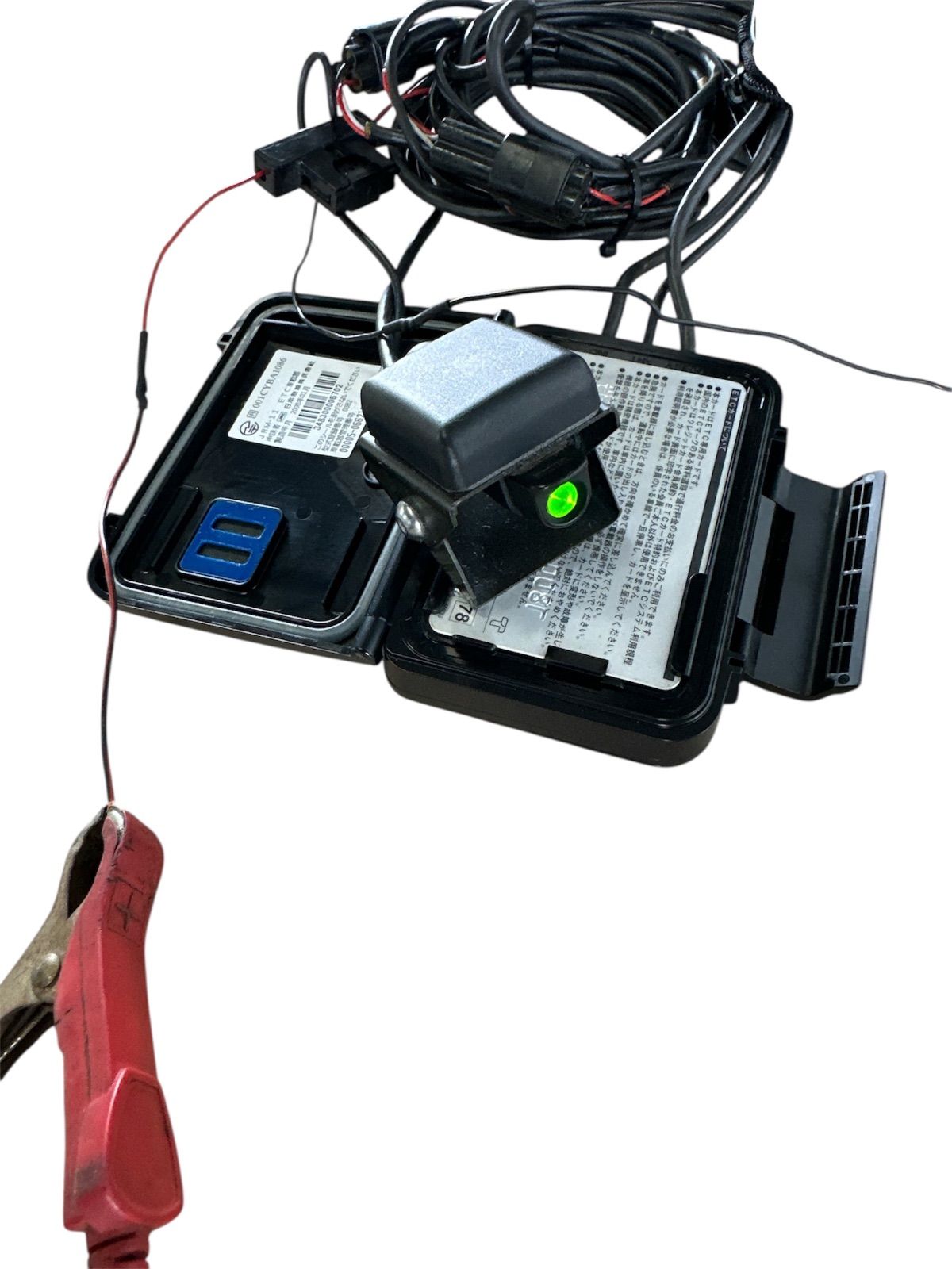 バイク用ETC  JRM-11  2008/10  000613 二輪車用 ETC JRM-12 2008年11月製 通電確認済み バイク用 ⑦