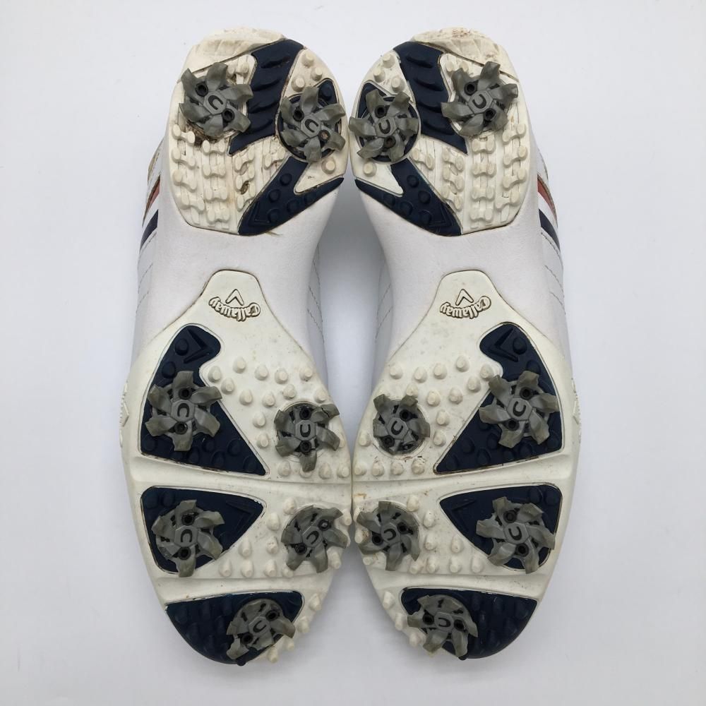 Callaway ゴルフシューズ 女性用 ホワイト/レッド/ネイビー Callaway