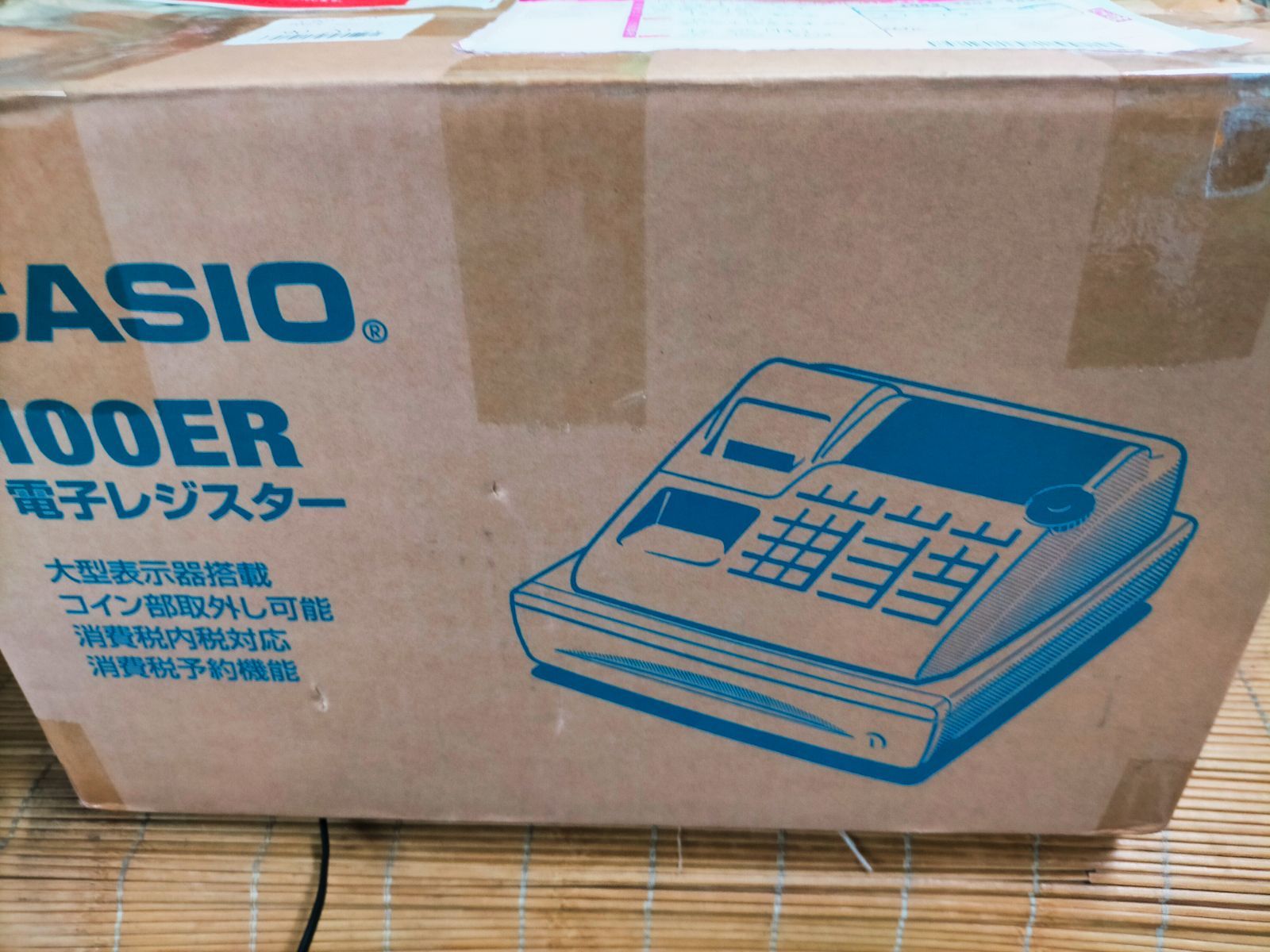 カシオレジスター　100ER　簡単便利特殊　送料込　019002 カシオレジスター 100ER 簡単便利特殊 送料込 019002
