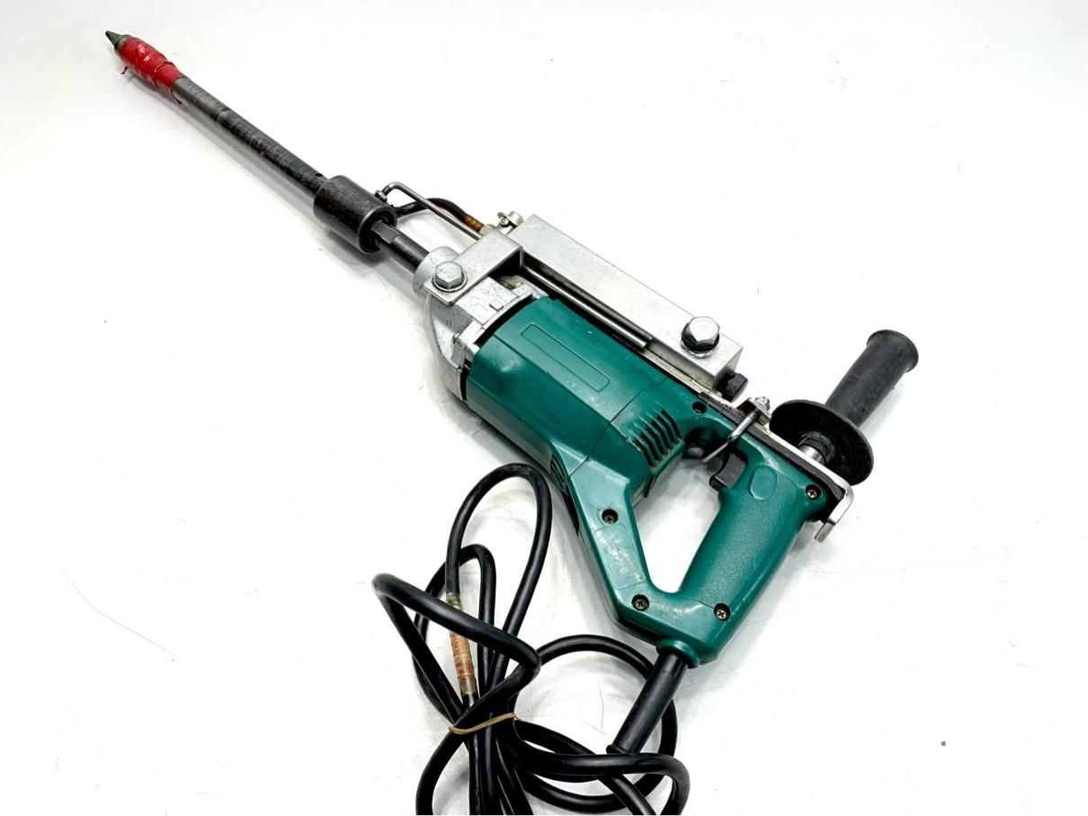 動作品 電気ドリル デッキドリル 切削加工 日立 HITACHI DC120 A8929B14