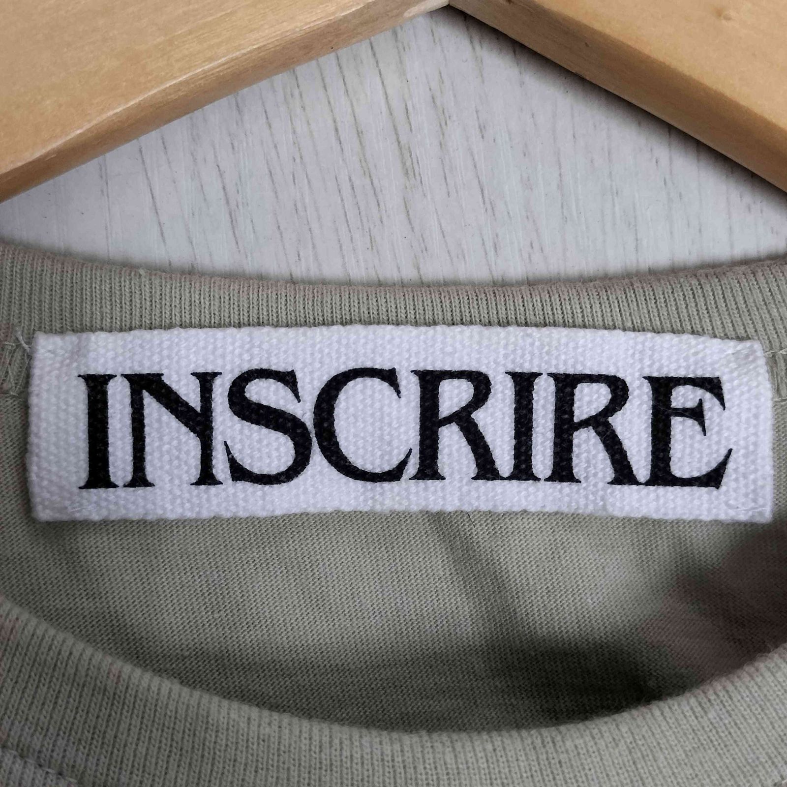 アンスクリア　INSCRIRE　レイヤー　ワンショルダー　タンクトップ　ｔシャツ　I20SS-CUT17 D4003