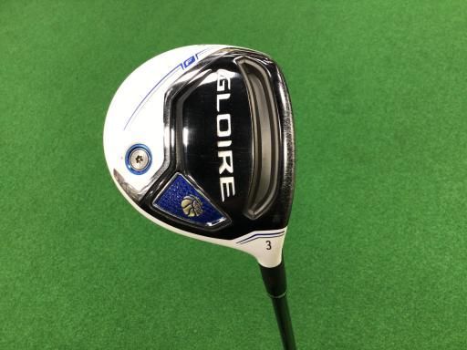 テーラーメイド　GLOIRE F 3番ウッド フレックスR レディース TAYLOR MADE(テーラーメイド) グローレF フェアウェイウッド 3W フレックス:R ロフト角:16度 シャフト:GL3300カーボン