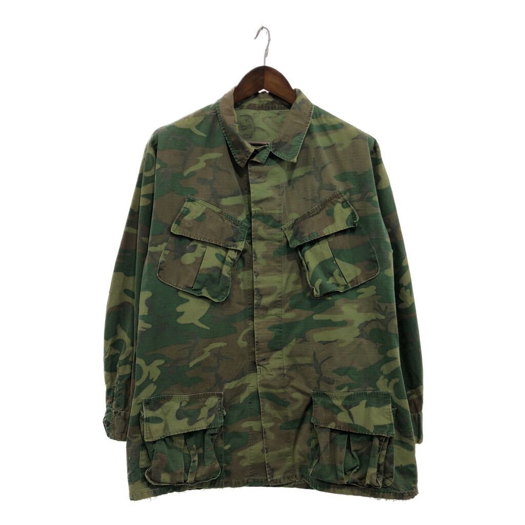 70年代 米軍実物 U.S.ARMY ジャングルファティーグ ジャケット 4th