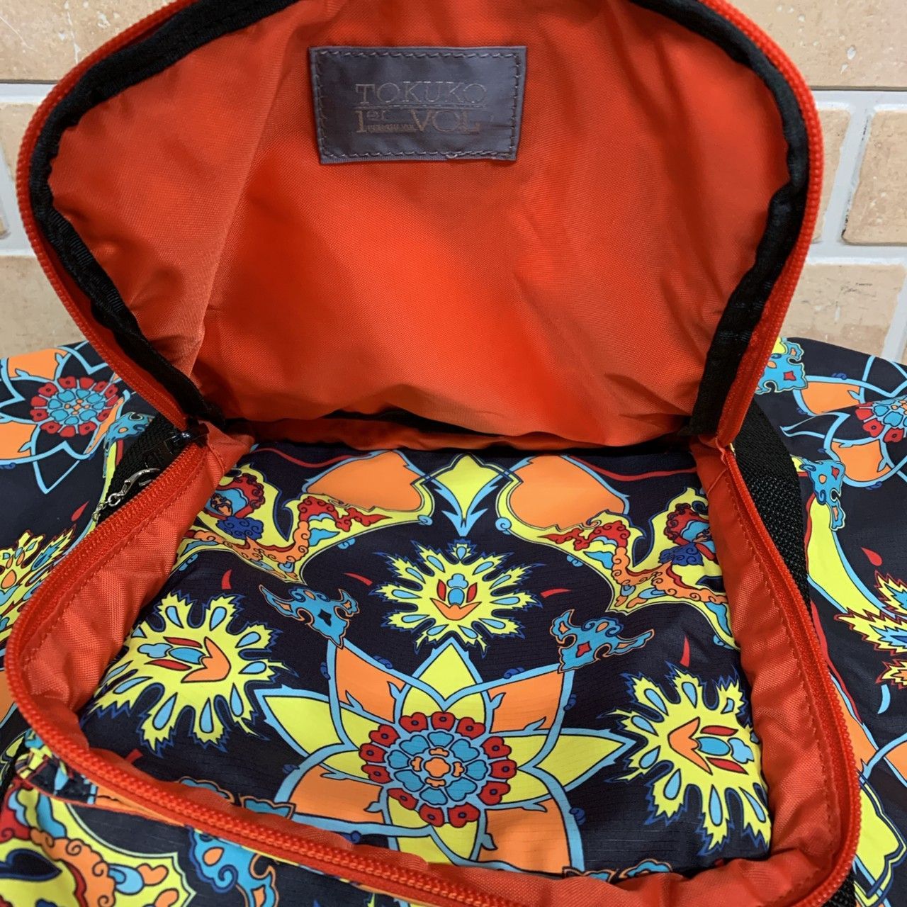 7 TOKUKO 1er VOL トクコプルミエヴォル ナイロン ボストンバッグ 