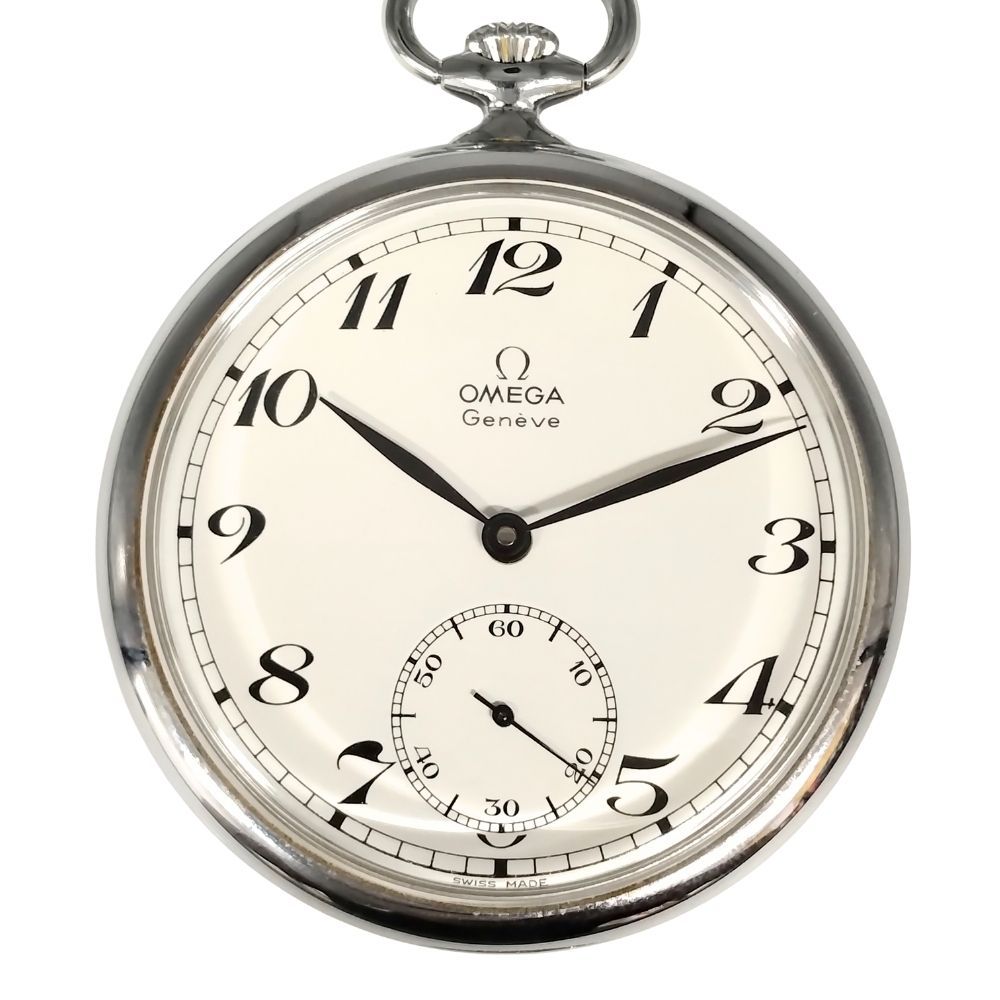 OMEGA オメガ 懐中時計 ジュネーブ スモールセコンド 手巻き 懐中時計 正規品 | C847