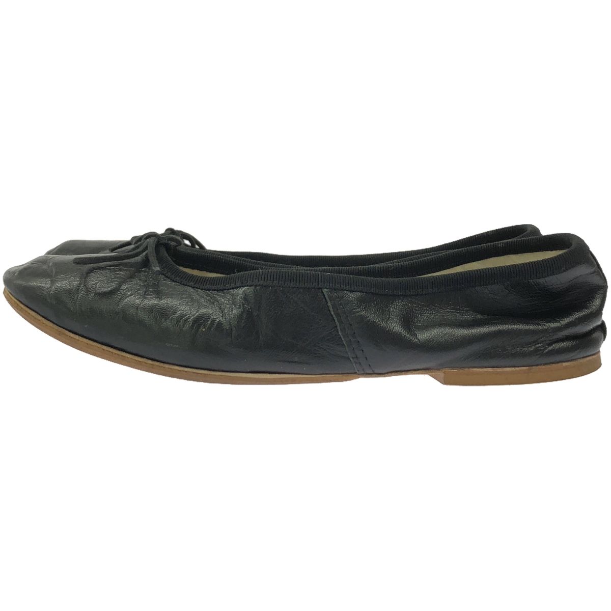 A.P.C.×E.PORSELLI アーペーセー×ポルセリ フラットバレエシューズ