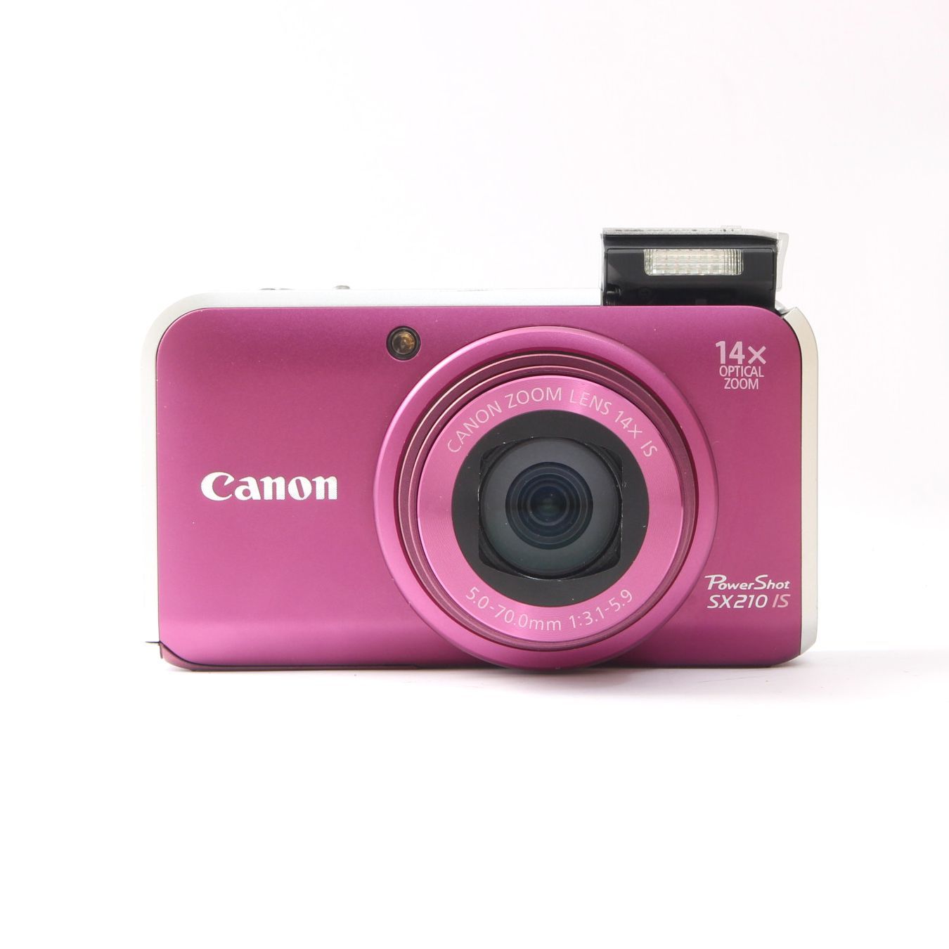 Canon キャノン PowerShot SX210 IS パープル コンパクトデジタル 