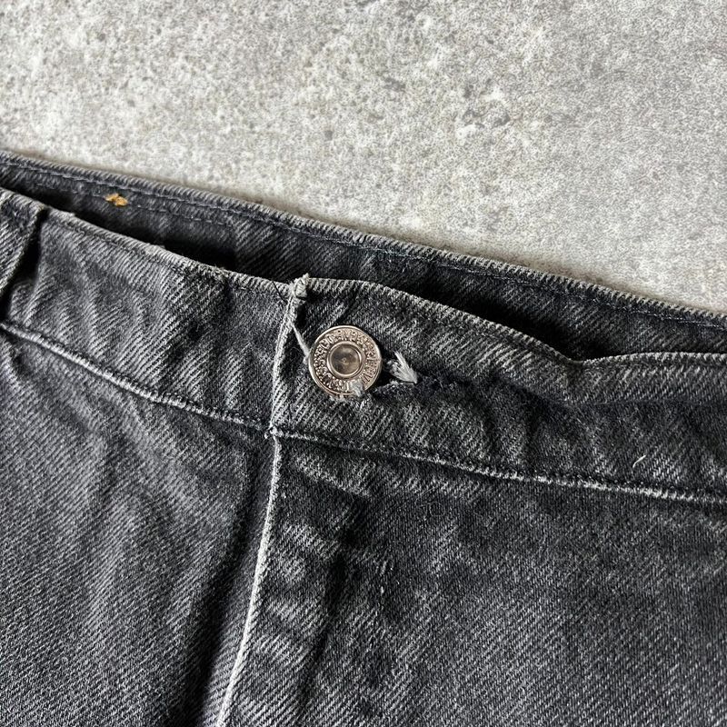 90s USA製 Levis 550 4159 ブラック デニム パンツ 36 36 / 90年代