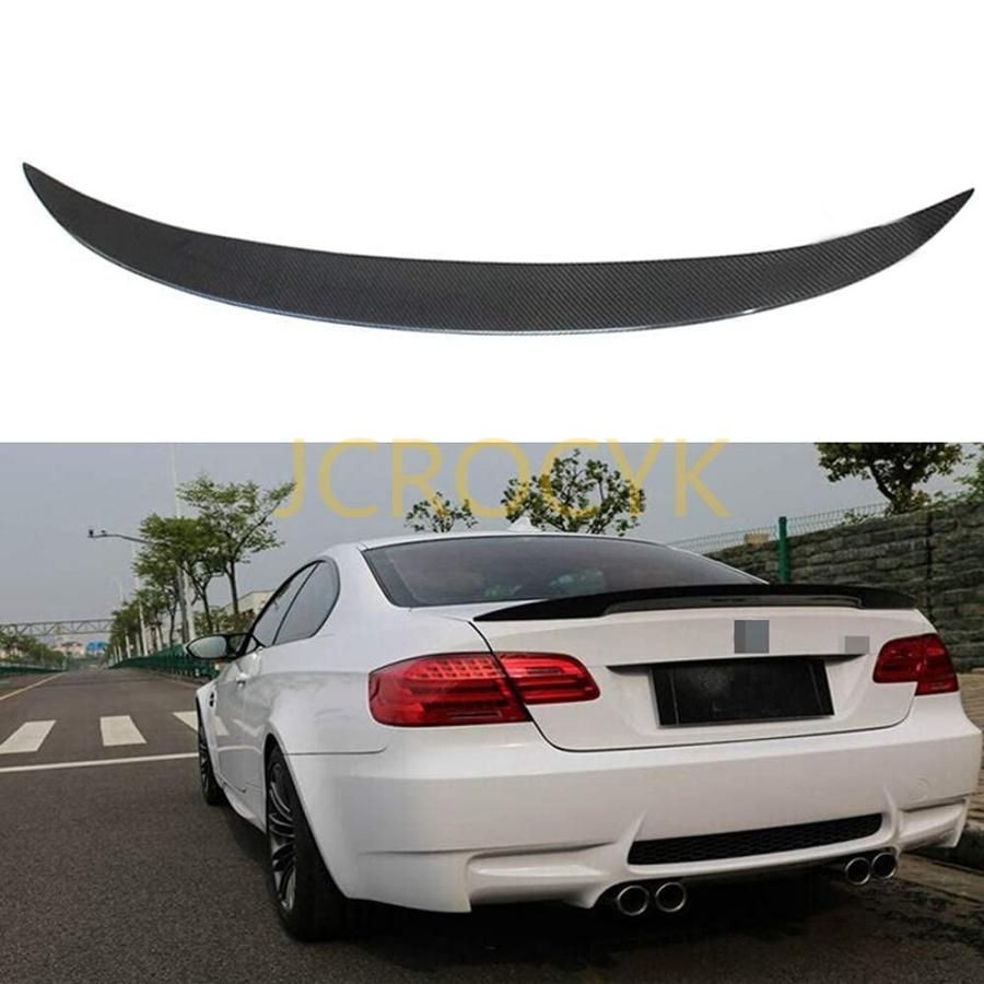 BMW E92 BMW 3シリーズ2005-2012ウィング RENスリアルカーボンファイバーリアウィング ルーフウィング スタンダードリアドアウィング リア