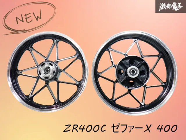 ゼファーχ キャストホイール 赤/レッド①アルミ 前後18インチ【ナイン