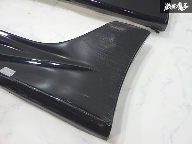 プリウス 50 系 モデリスタ サイド ステップ スカート ブラック 218 プリウス50系(後期)専用 サイドスカート モデリスタ(ELEGANT ICE