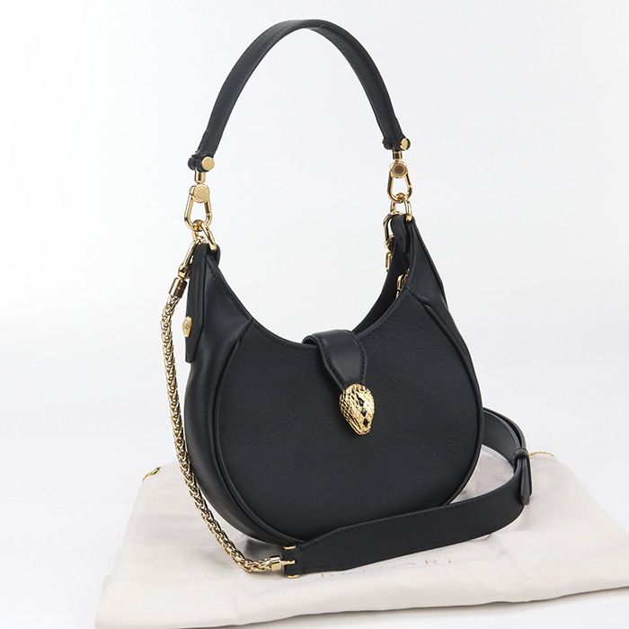 BVLGARI ワンショルダーバッグキャンバス レザー レディース ブルガリ  