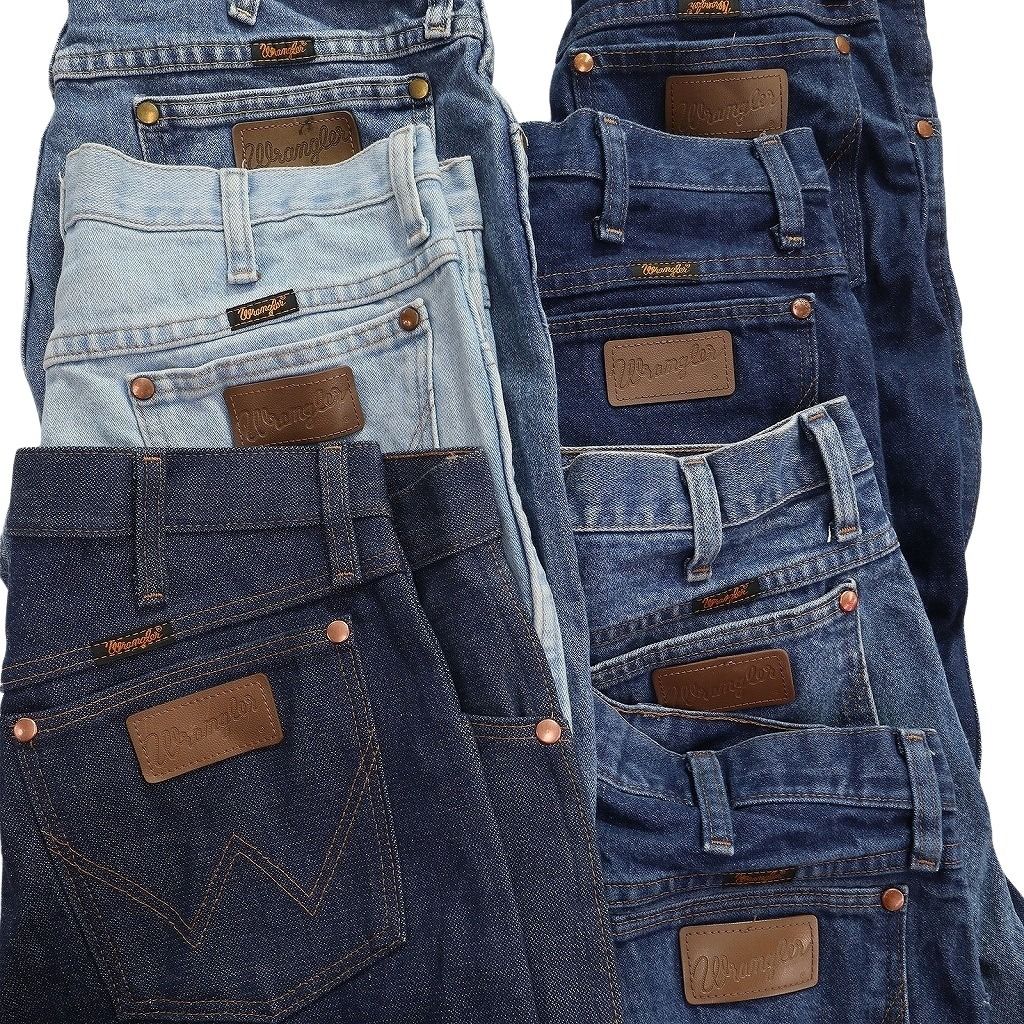 Wrangler デニムパンツ 15本セット まとめ売り 古着卸 サイズMIX 古着卸 まとめ売り Wrangler ラングラー カラーデニム パンツ 7