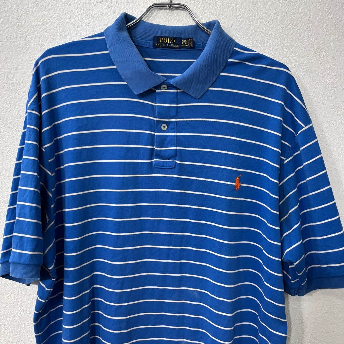 XL POLO RALPH LAUREN 幾何学模様ポロシャツ ラルフローレン（RALPH LAUREN） ビッグポニー ポロシャツ 323