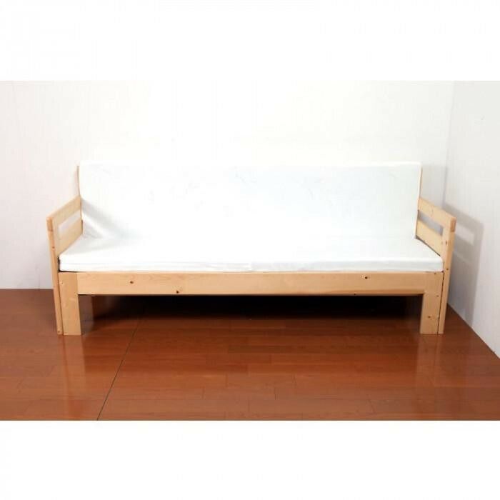 天然木すのこソファベッド マットレス付 ナチュラル SFB-200M N ナチュラル NEXPOTALLINN_EU