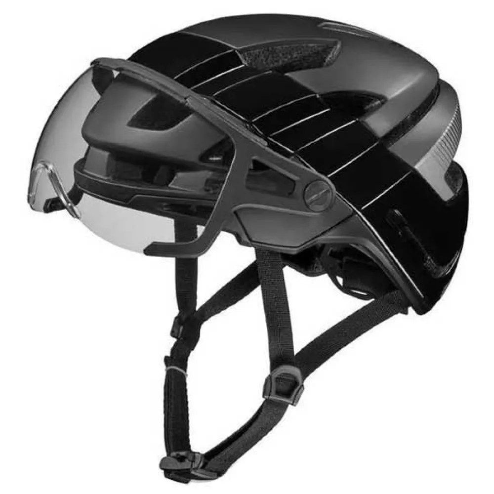 お取り寄せ ２～４週間で発送 ジュルボ イチネレール エヴォ アーバン ヘルメット Matt Black | Shiny Black JULBO Itineraire Evo urban helmet t