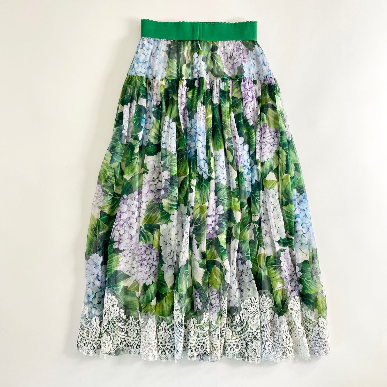 極美品DOLCE＆GABBANAドルチェ&ガッパーナあじさいコート 花柄