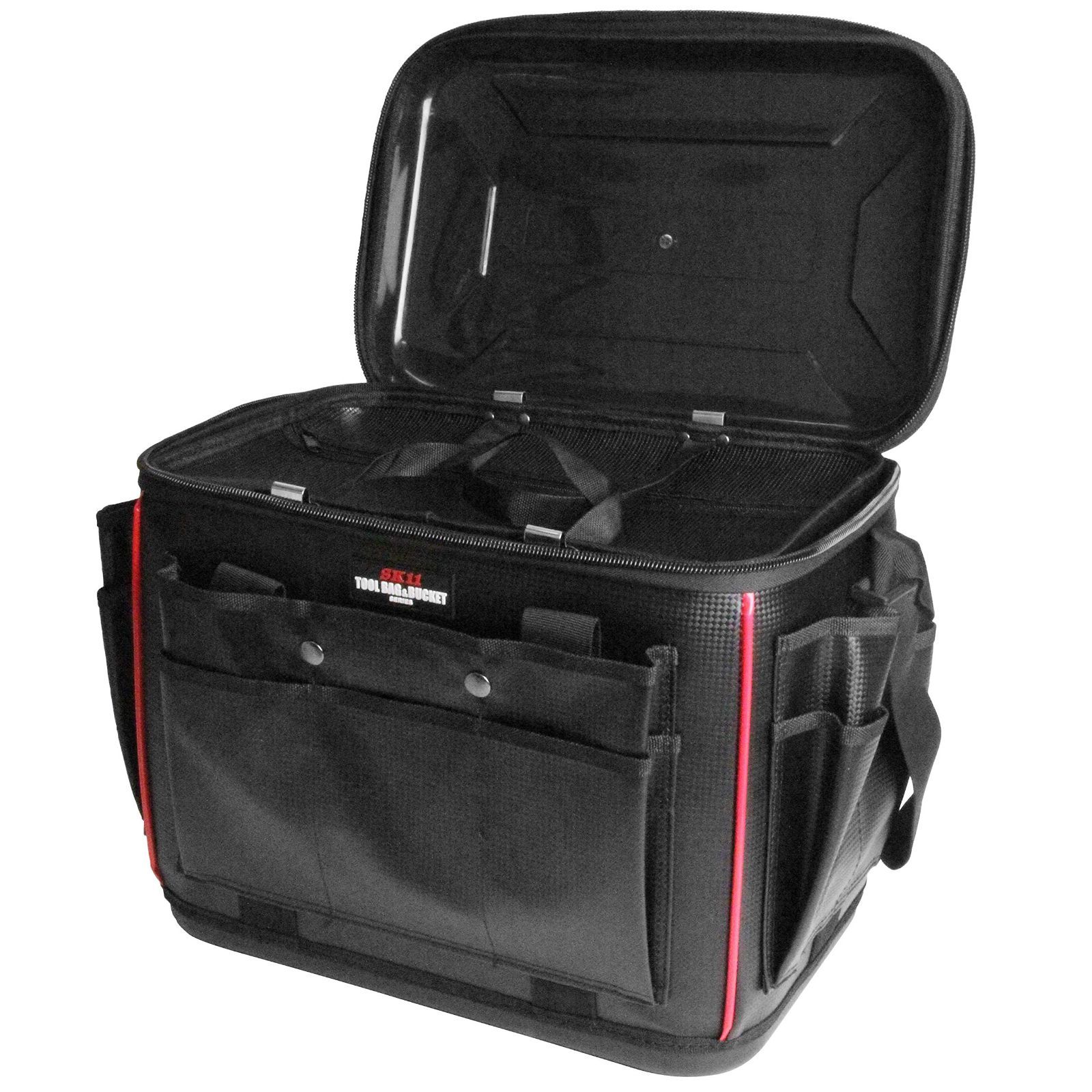 SK11 エスケー11 スーパーツールバッグ 大容量 工具収納 ポケット インナーケース ショルダーベルト付 STB-HARD M 20L