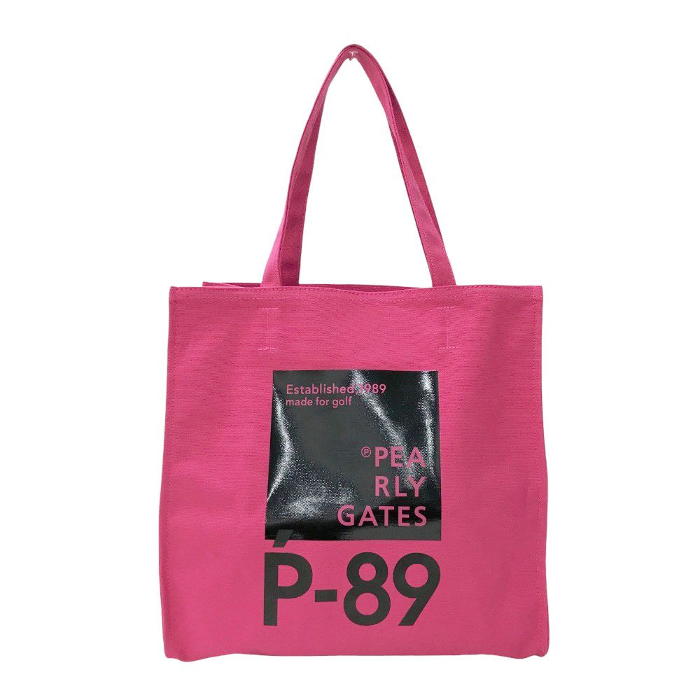 PEARLY GATES パーリーゲイツ 2023年モデル トートバッグ キャンバス