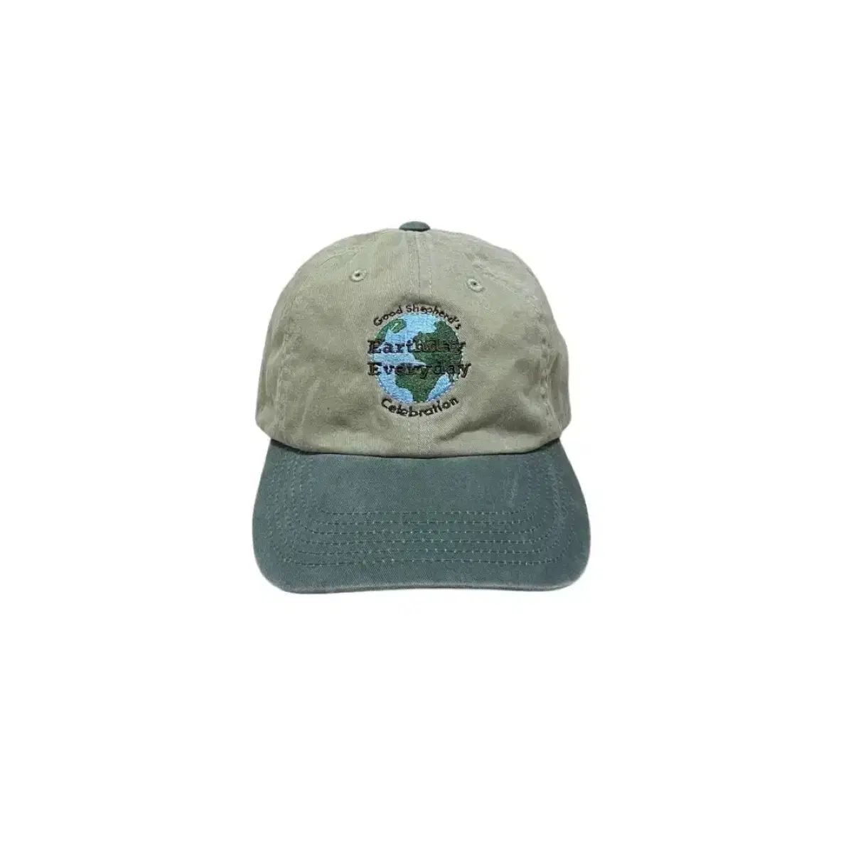【雷市場（ポンジャン）商品韓国直送】 Earth stitch vintage pigment ball cap